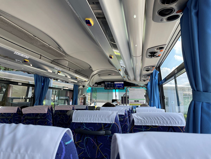 直Qバス車内