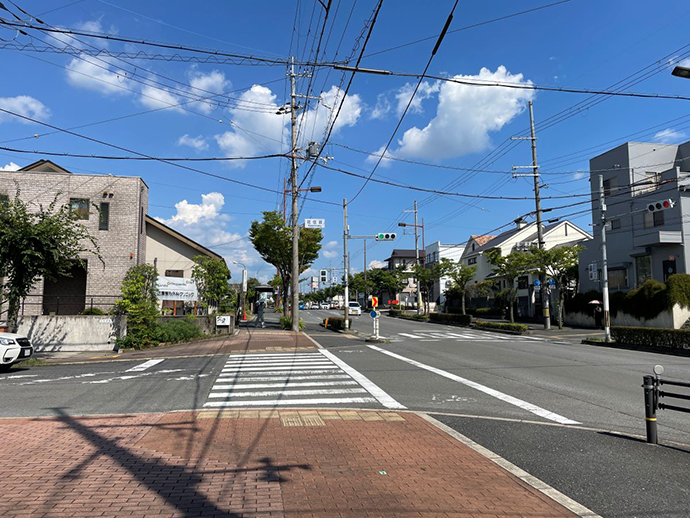 山手幹線沿い