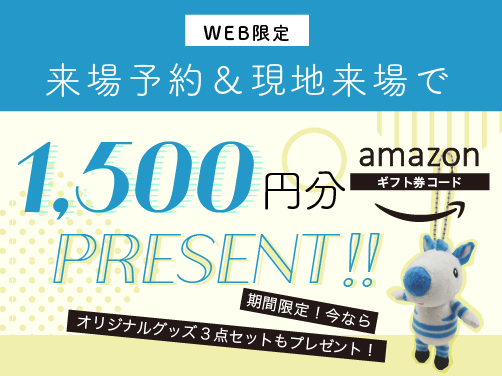 【11月】　来場キャンペーン実施中！